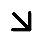 Right Small Down SVG Icon